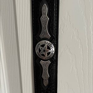 Harley-Davidson Black and Silver Star Emblem Wall Art